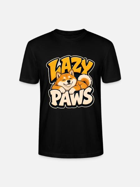 Shiba - Stanley/Stella Unisex Bio-T-Shirt CRAFTER - Schwarz