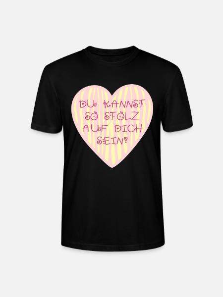 Motivation Stolz - Stanley/Stella Unisex Bio-T-Shirt CRAFTER - Schwarz