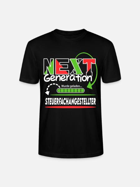 Steuerfachangestellter Next Generation Beruf Mann - Stanley/Stella Unisex Bio-T-Shirt CRAFTER - Schwarz
