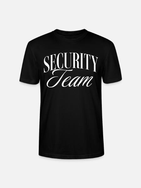 Security Team - Stanley/Stella Unisex Bio-T-Shirt CRAFTER - Schwarz
