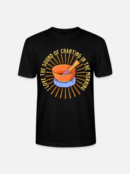 Morgenklang - Meditation mit Mantra - Stanley/Stella Unisex Bio-T-Shirt CRAFTER - Schwarz
