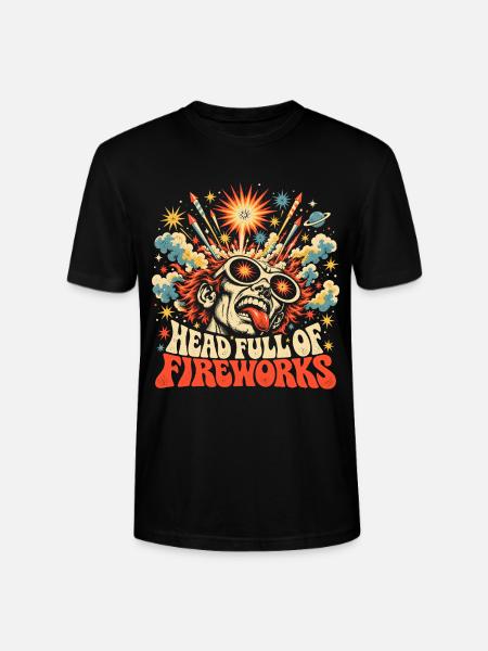 Pyro Head Feuerwerk - Stanley/Stella Unisex Bio-T-Shirt CRAFTER - Schwarz