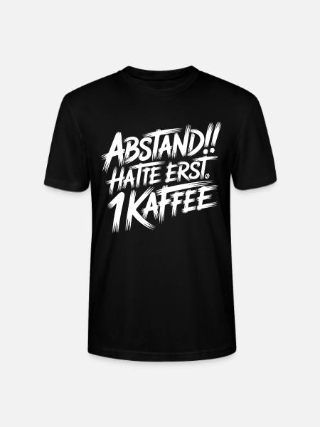 Morgenmuffel Kaffee - Stanley/Stella Unisex Bio-T-Shirt CRAFTER - Schwarz