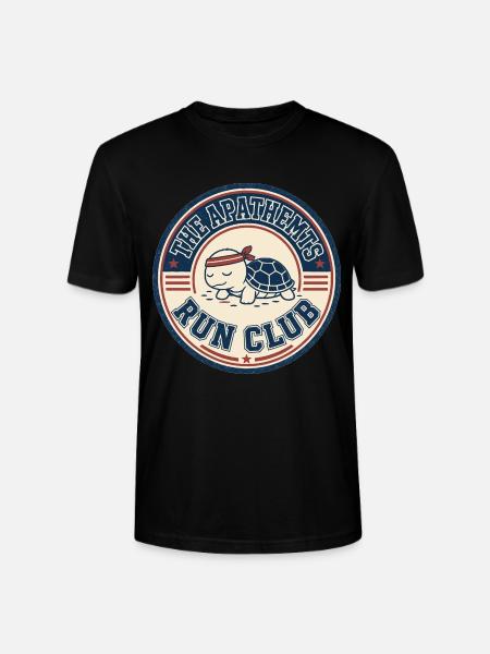Apathhetic Turtle Run Club - Stanley/Stella Unisex Bio-T-Shirt CRAFTER - Schwarz