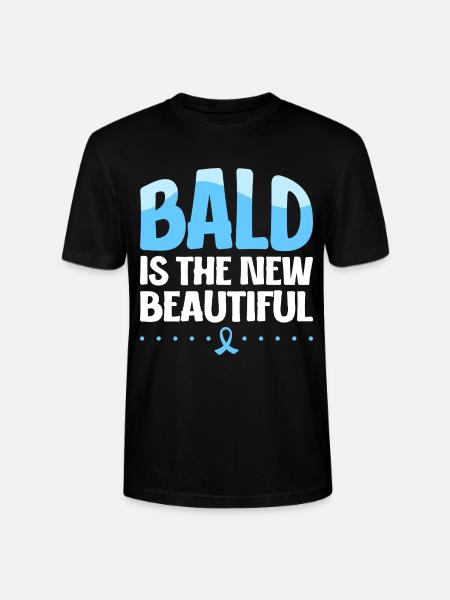 Glatze ist schön - Neue Schönheit - Stanley/Stella Unisex Bio-T-Shirt CRAFTER - Schwarz