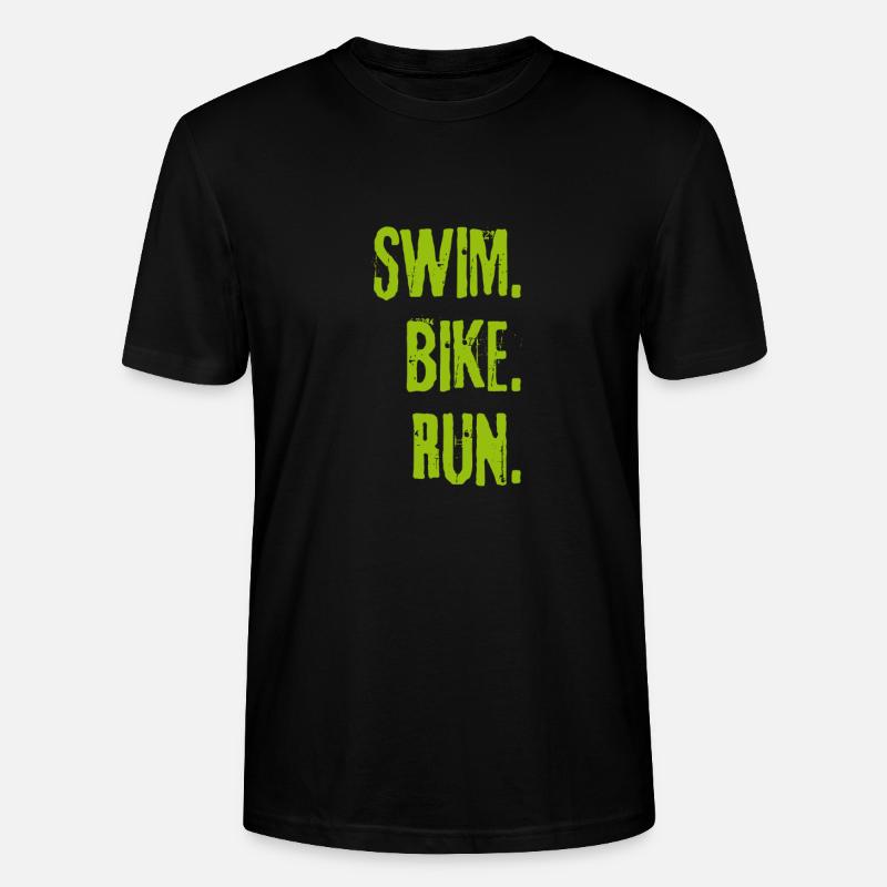 Course de vélo - T-shirt bio CRAFTER Stanley Stella Unisexe - noir