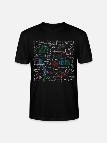 Entusiast for matematiske formler - Stanley Stella CRAFTER unisex økologisk-T-shirt - sort