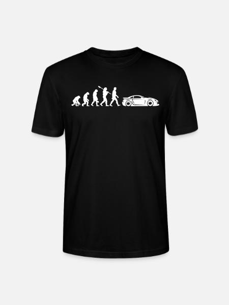 Evolution Sports Car - Stanley/Stella CRAFTER Unisex Organic T-Shirt - black