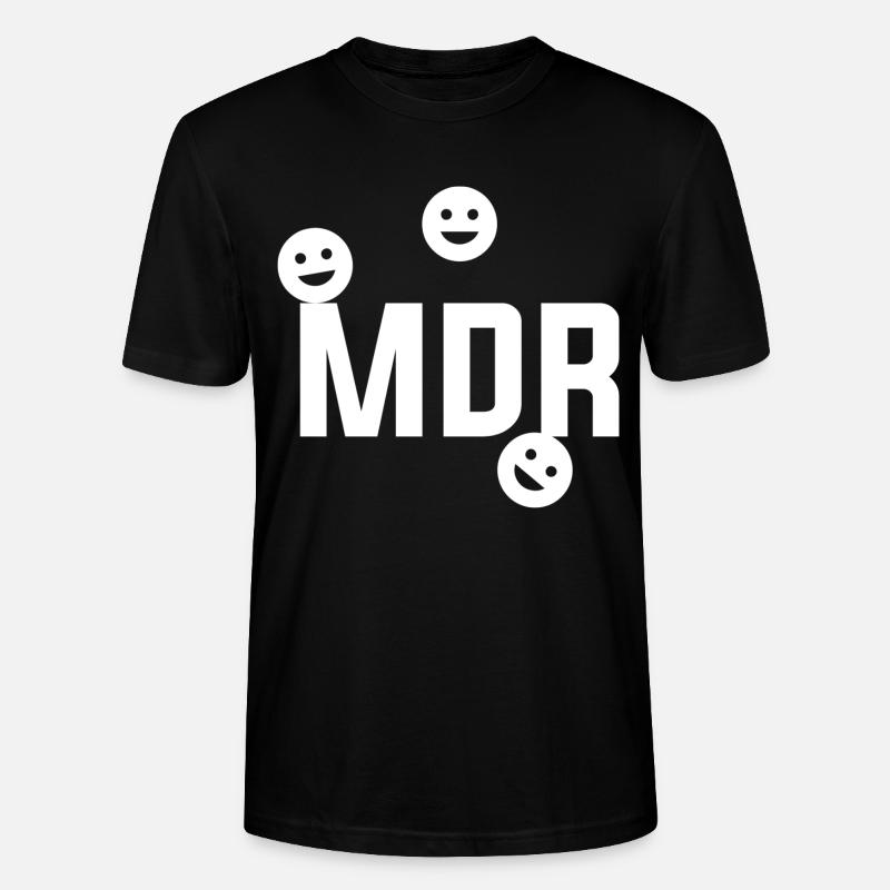MDR - Stanley/Stella Unisex Bio-T-Shirt CRAFTER - Schwarz