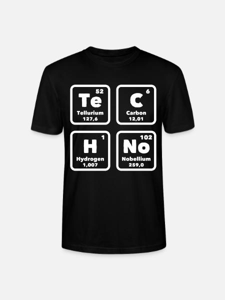 Raver Chemistry - Stanley/Stella CRAFTER Unisex Organic T-Shirt - black