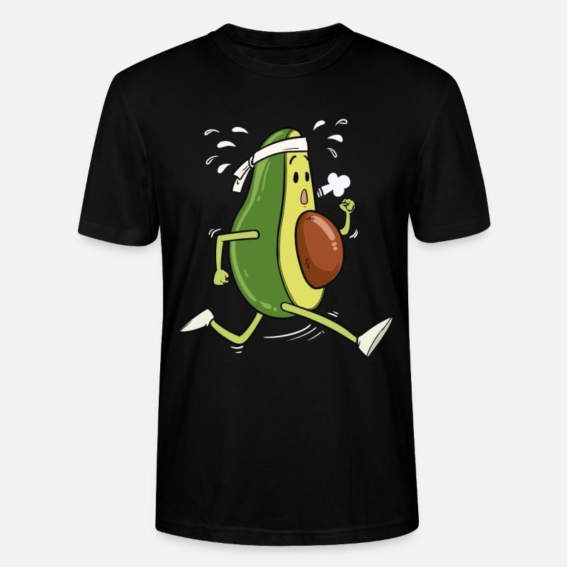 Avocat Courir Cadeau - T-shirt bio CRAFTER Stanley Stella Unisexe - noir