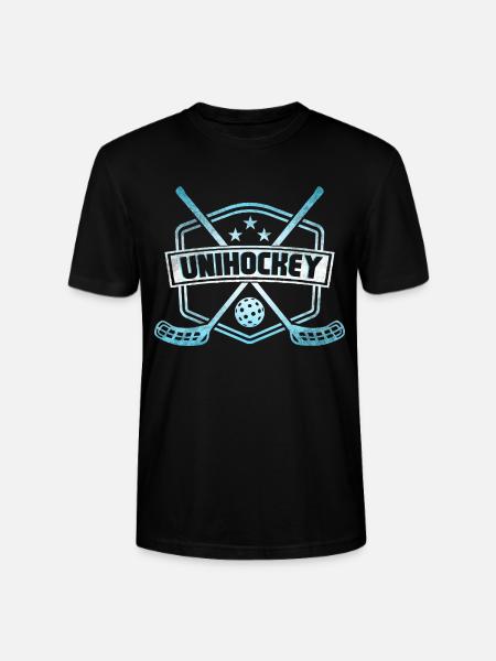 Floorball - T-shirt bio CRAFTER Stanley Stella Unisexe - noir