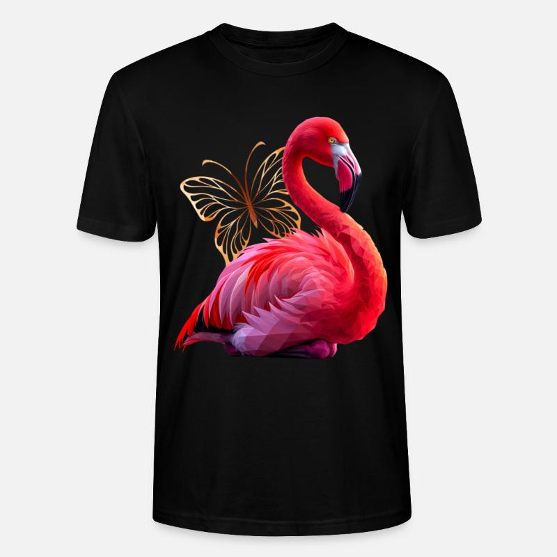 Flamant - T-shirt bio CRAFTER Stanley Stella Unisexe - noir