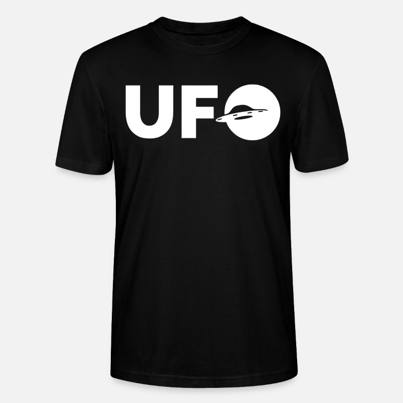 Ufo - Stanley/Stella Unisex Bio-T-Shirt CRAFTER - Schwarz