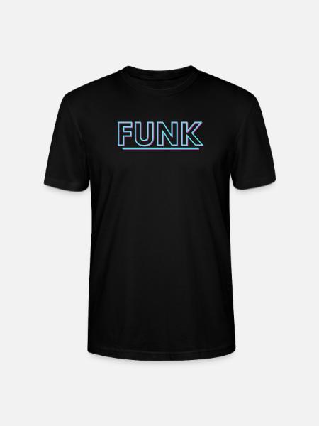 Funk. funk t shirt - Stanley/Stella CRAFTER Unisex Organic T-Shirt - black