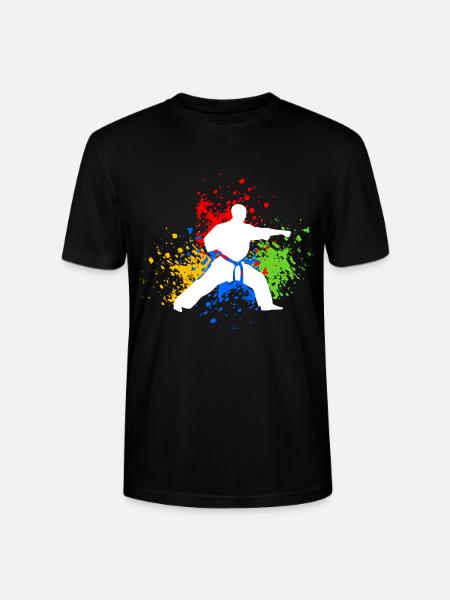 Karaté Temps Libre Cadeau Karatéka - T-shirt bio CRAFTER Stanley Stella Unisexe - noir