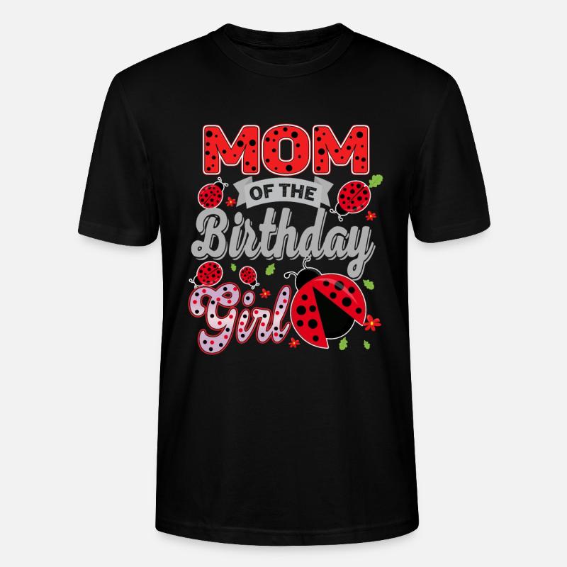 Syntymäpäivä tyttö - Stanley/Stella CRAFTER unisex luomu-t-paita - musta