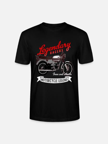 Kreidler Florett Kult Krad Knallert - Stanley Stella CRAFTER unisex økologisk-T-shirt - sort