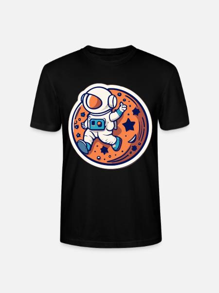Planeten - Stanley/Stella Unisex Bio-T-Shirt CRAFTER - Schwarz
