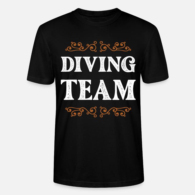 Équipage de plongée - T-shirt bio CRAFTER Stanley Stella Unisexe - noir