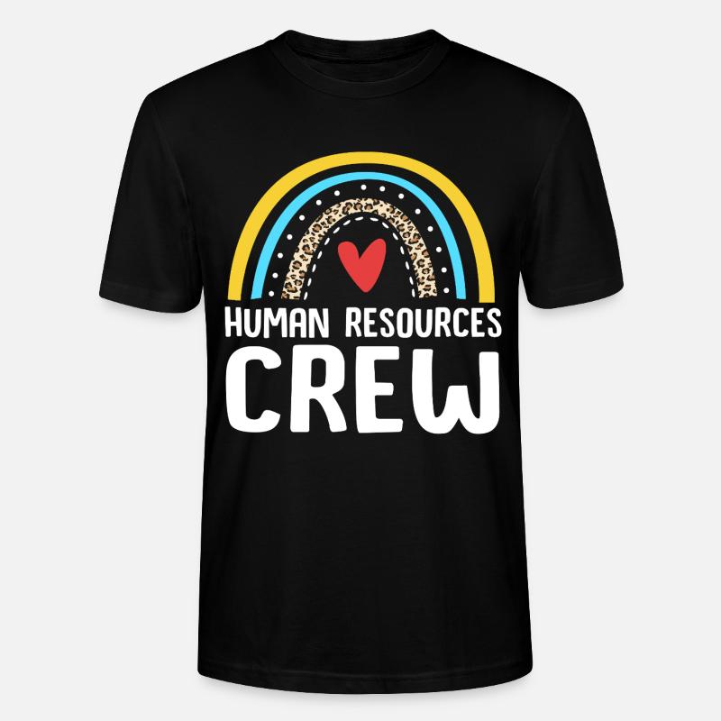 Responsable RH - T-shirt bio CRAFTER Stanley Stella Unisexe - noir