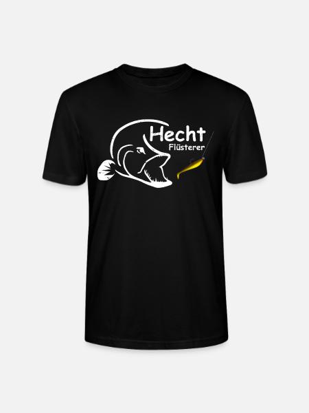 Hecht Flüsterer - Stanley/Stella Unisex Bio-T-Shirt CRAFTER - Schwarz
