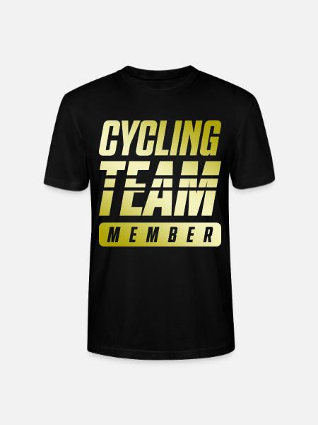 Cycling Team - Stanley/Stella CRAFTER Unisex Organic T-Shirt - black