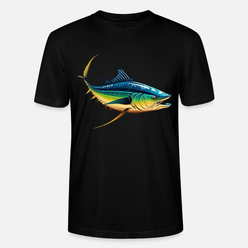 Thunfisch - Stanley/Stella Unisex Bio-T-Shirt CRAFTER - Schwarz