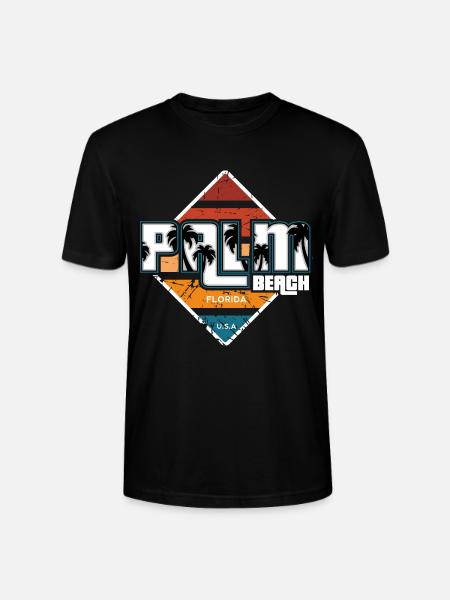 Palm Beach - Stanley/Stella Unisex Bio-T-Shirt CRAFTER - Schwarz