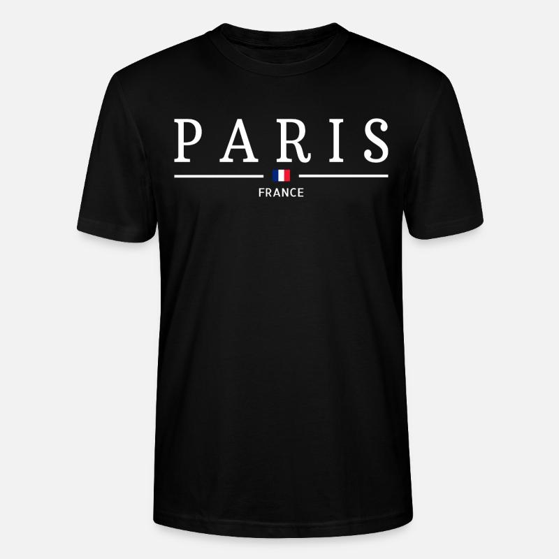 PARIS - Stanley/Stella Unisex Bio-T-Shirt CRAFTER - Schwarz