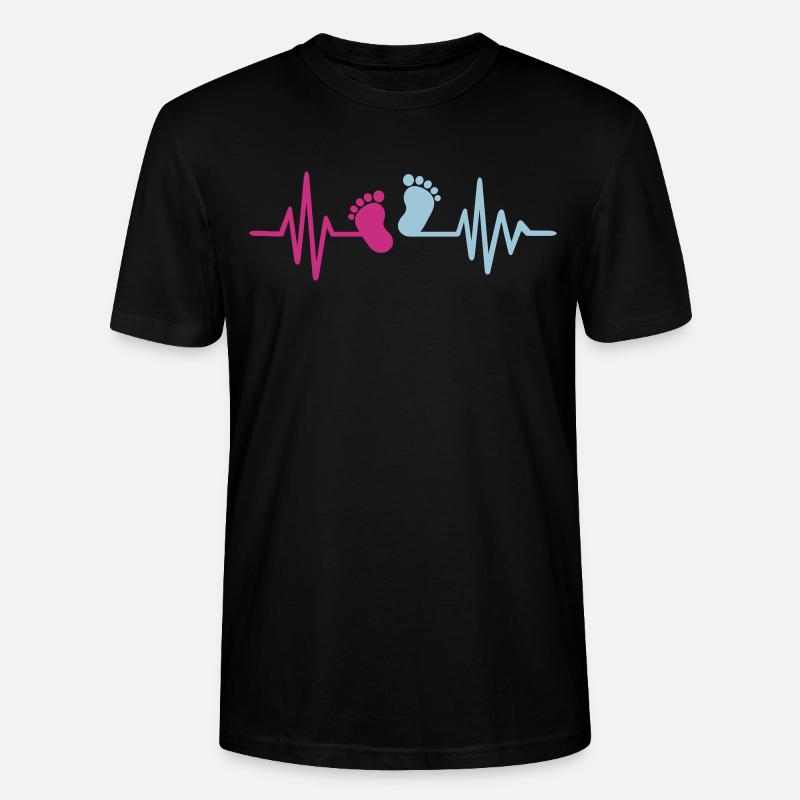 Baby - Stanley/Stella Unisex Bio-T-Shirt CRAFTER - Schwarz