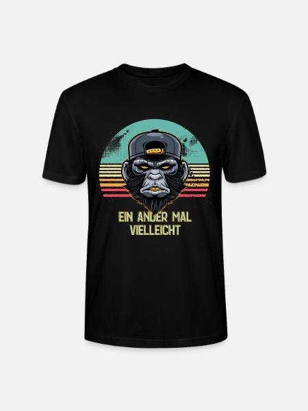 vielleicht - Stanley/Stella Unisex Bio-T-Shirt CRAFTER - Schwarz