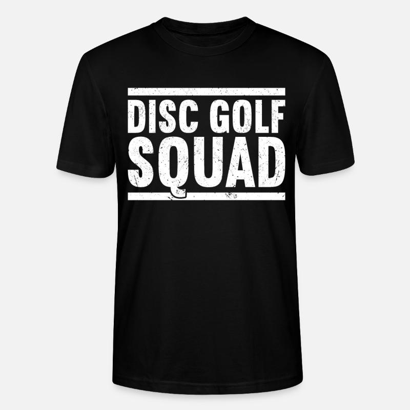 Disc Golf - Stanley/Stella Unisex Bio-T-Shirt CRAFTER - Schwarz