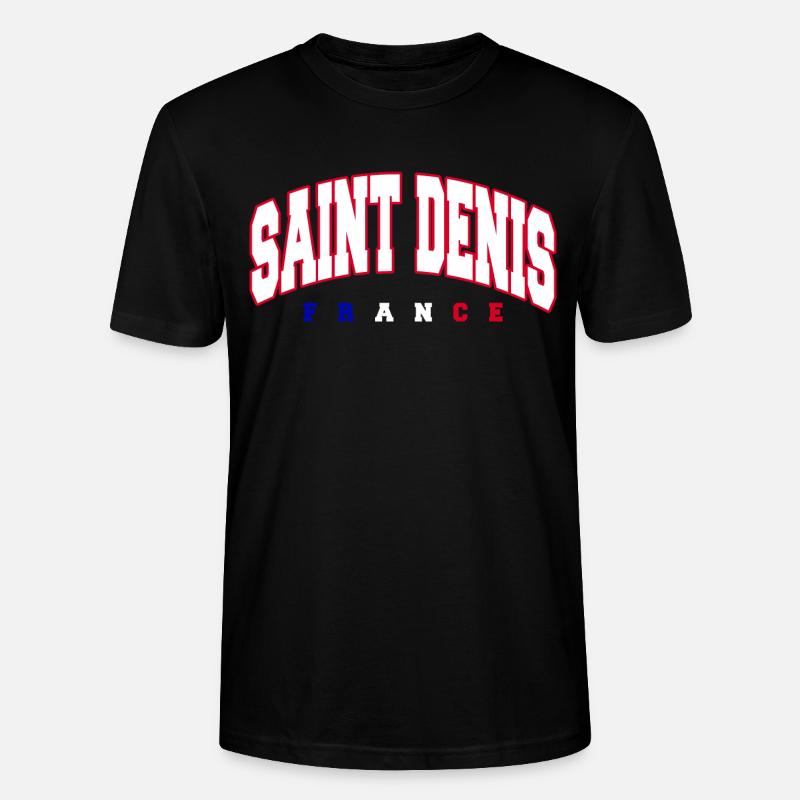Saint Denis - Stanley/Stella Unisex Bio-T-Shirt CRAFTER - Schwarz
