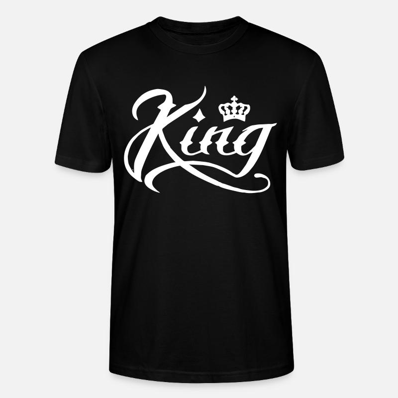 king - Stanley/Stella Unisex Bio-T-Shirt CRAFTER - Schwarz