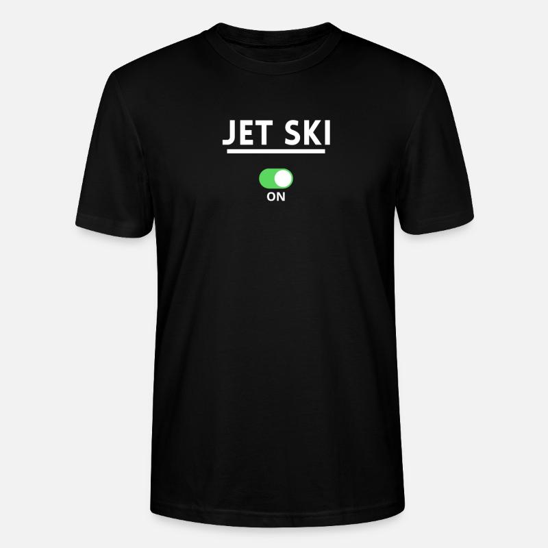 Jet Ski. Jet-Ski-Geschenk - Stanley/Stella Unisex Bio-T-Shirt CRAFTER - Schwarz