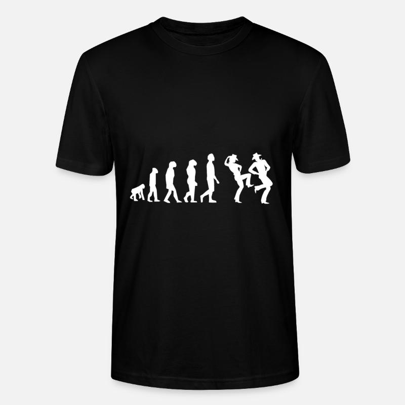 Country Dance Evolution - Stanley/Stella Unisex Bio-T-Shirt CRAFTER - Schwarz