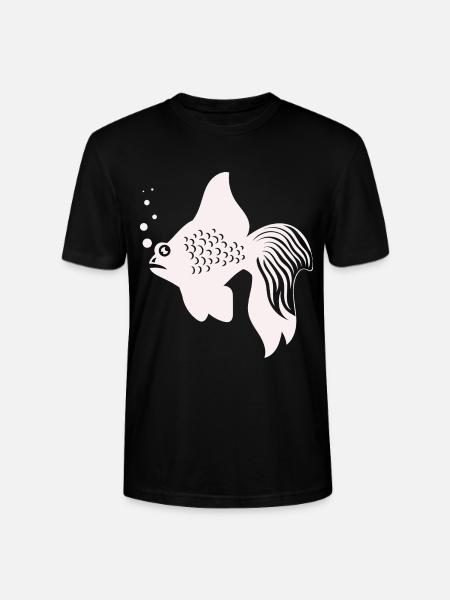 Fish Aquarium Marine Animal Climate Environmental Protection - Stanley/Stella CRAFTER Unisex Organic T-Shirt - black