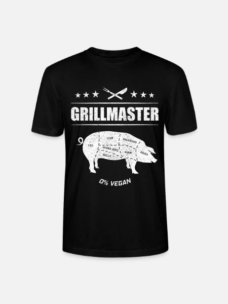 0% Vegan - Stanley/Stella CRAFTER Unisex Organic T-Shirt - black