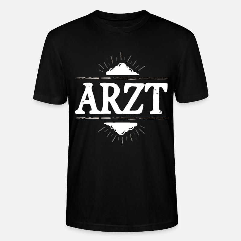 Arzt Beruf - Stanley/Stella Unisex Bio-T-Shirt CRAFTER - Schwarz