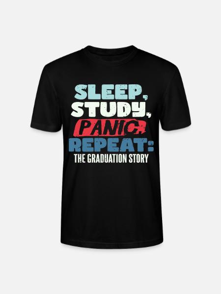 The Graduation Story - Stanley/Stella CRAFTER Unisex Organic T-Shirt - black