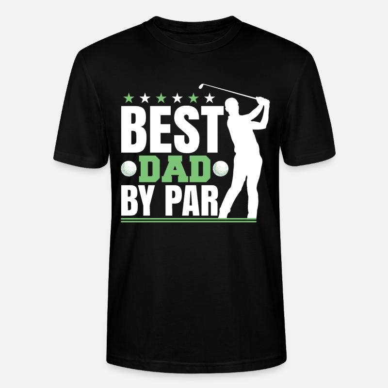 Meilleur papa par - T-shirt bio CRAFTER Stanley Stella Unisexe - noir