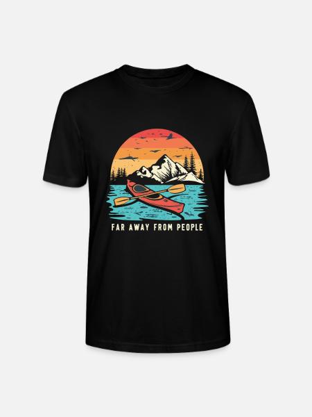 Kajak - Stanley/Stella Unisex Bio-T-Shirt CRAFTER - Schwarz