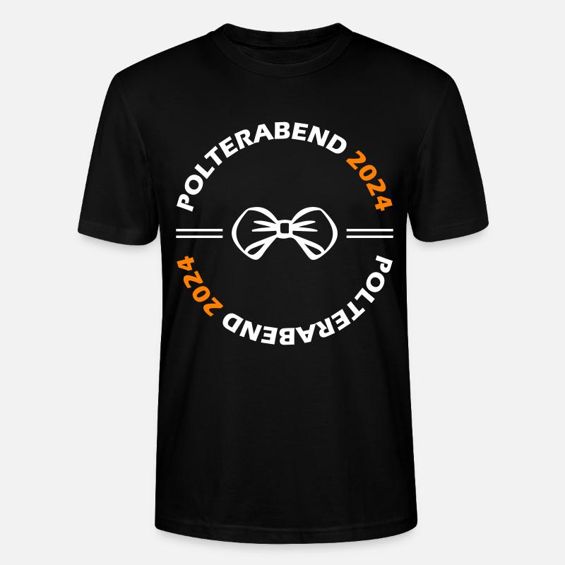 Polterabend 2024 - Stanley/Stella Unisex Bio-T-Shirt CRAFTER - Schwarz