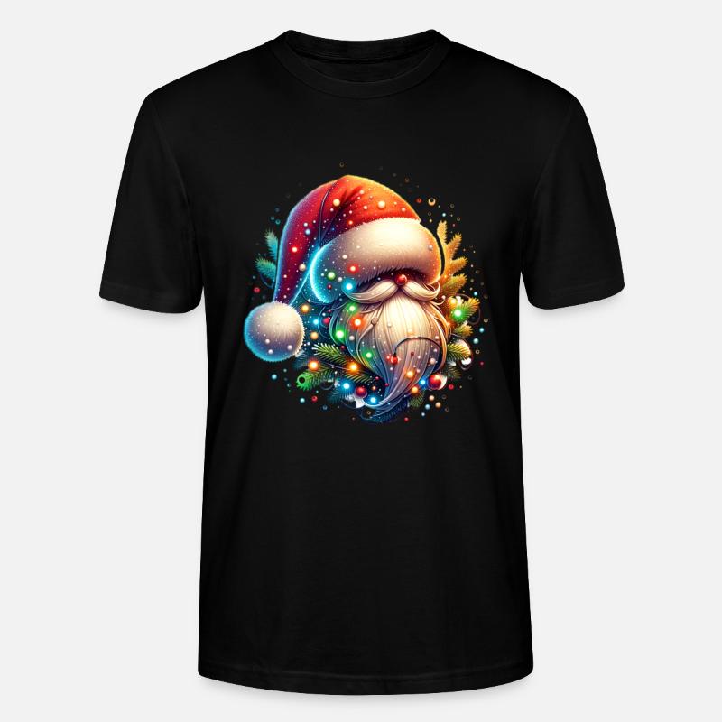 Noël du Père Noël - T-shirt bio CRAFTER Stanley Stella Unisexe - noir