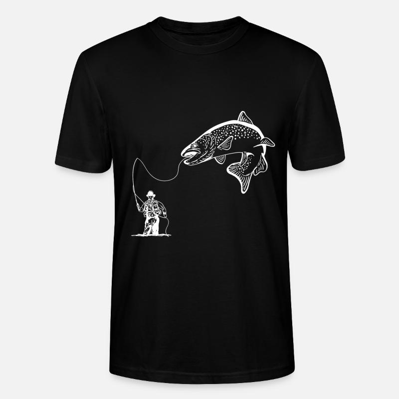 Pêcheurs à la ligne - T-shirt bio CRAFTER Stanley Stella Unisexe - noir
