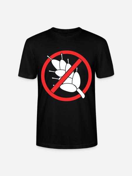 Celiac Disease Gluten Free - Stanley/Stella CRAFTER Unisex Organic T-Shirt - black