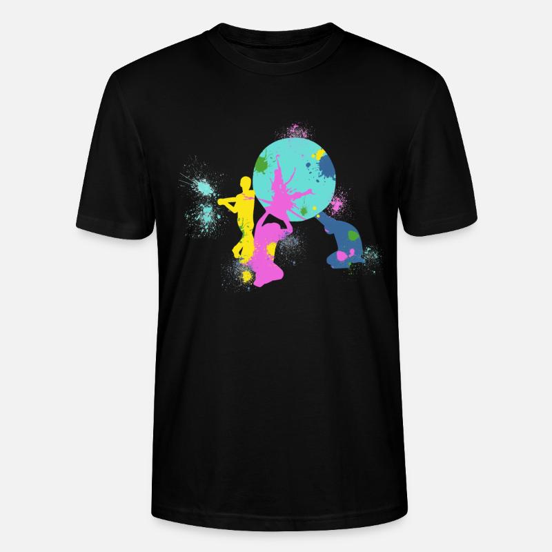 Kin-ball - Stanley/Stella Unisex Bio-T-Shirt CRAFTER - Schwarz