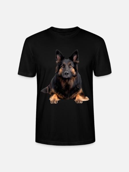 Belgium Sheperd - Stanley/Stella Unisex Bio-T-Shirt CRAFTER - Schwarz