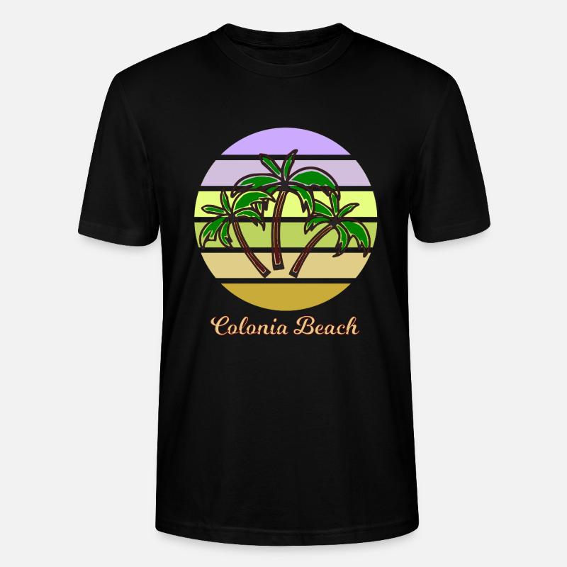 Der Strand von Köln - Stanley/Stella Unisex Bio-T-Shirt CRAFTER - Schwarz